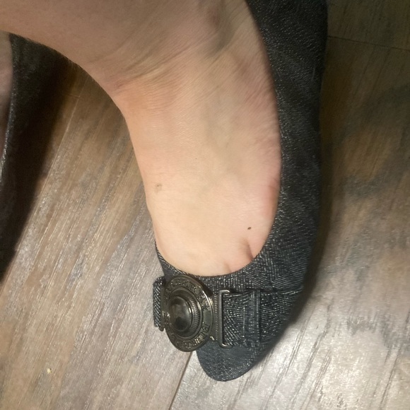 Burberry peep toe flats sz - Picture 4 of 14